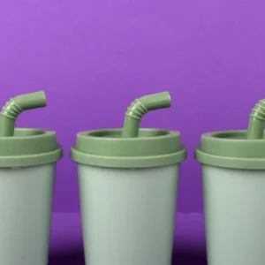 Amyoole 2 Pack Reusable Boba Cup