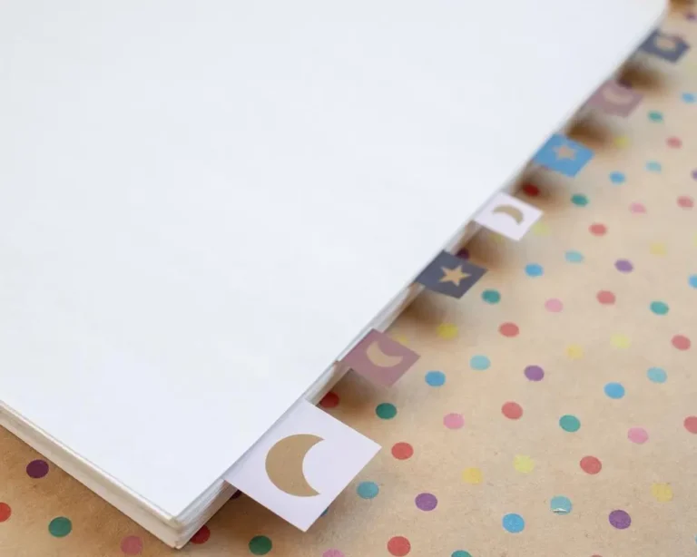Sticky Index Tabs Page Markers