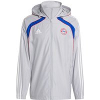 adidas FC Bayern UBP Windbreaker - Team Light Grey | Size: 2XL