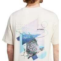 adidas Men's Terrex Geonature Graphic T-Shirt - Non-Dyed | Size: 2XL
